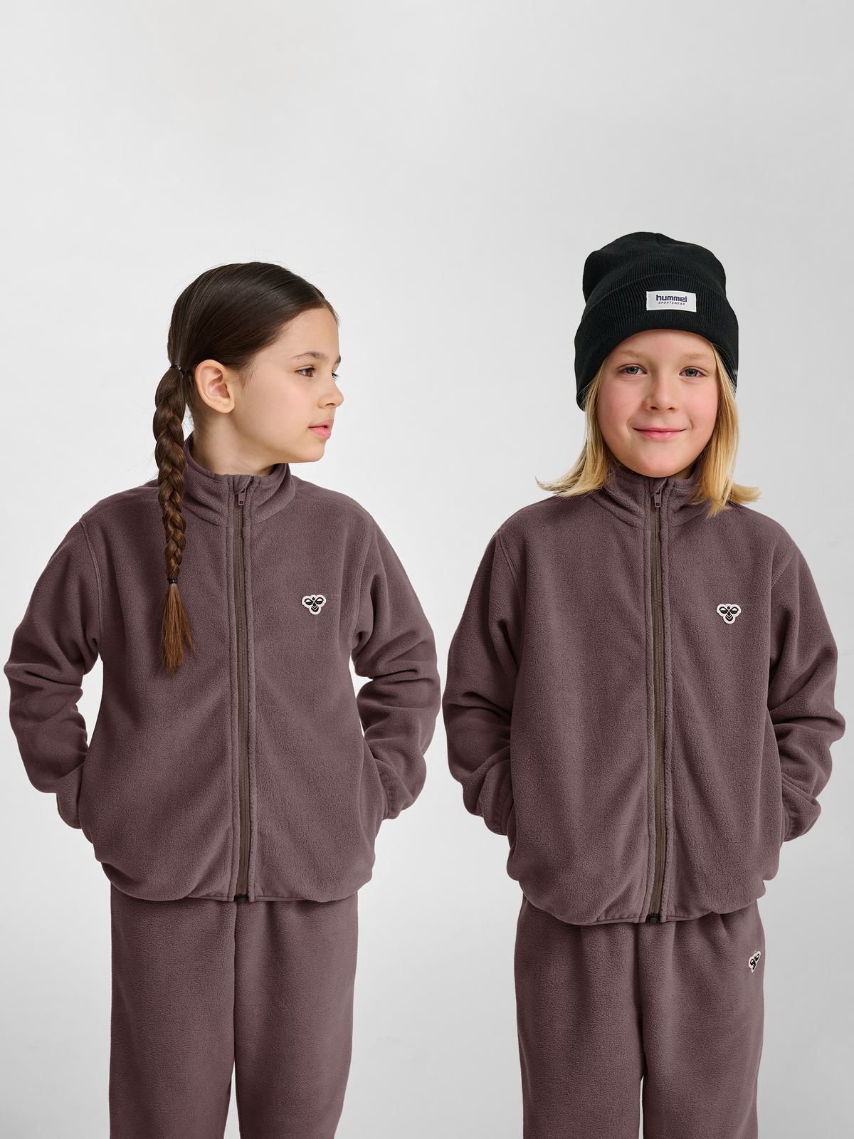 hmlJR FLEECE ZIP JACKET BEE