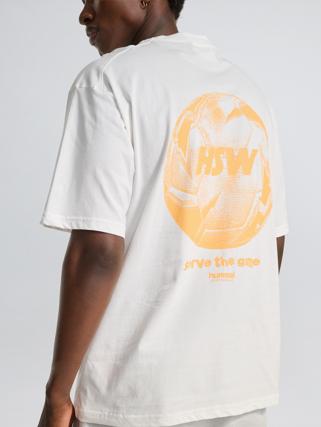 hmlLOOSE T-SHIRT S/S HSW FOOTBALL