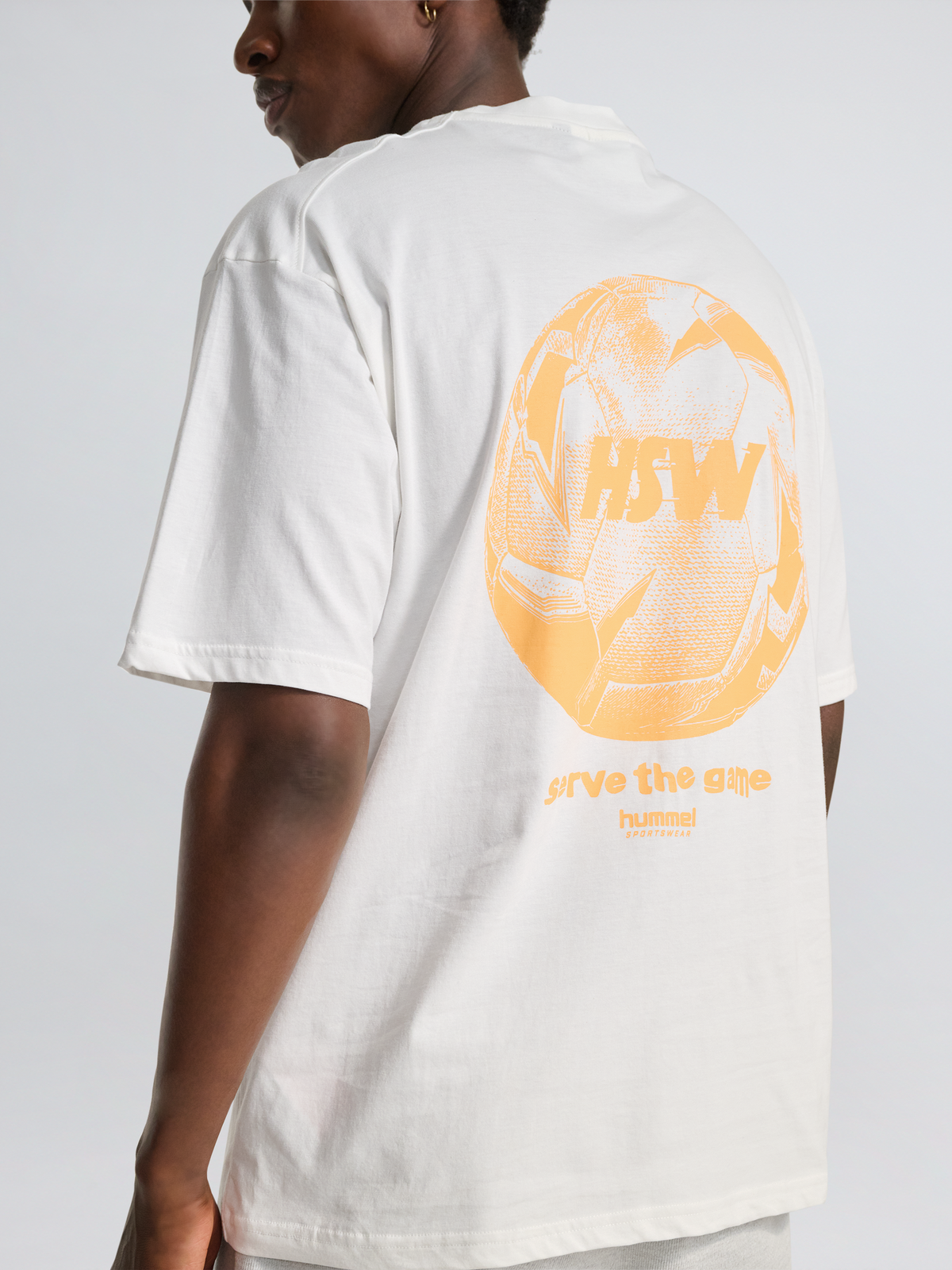 hmlLOOSE T-SHIRT S/S HSW FOOTBALL