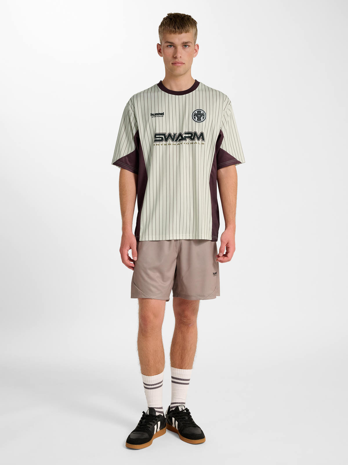 hmlLOOSE JERSEY SS STRIPE TOPSCORER
