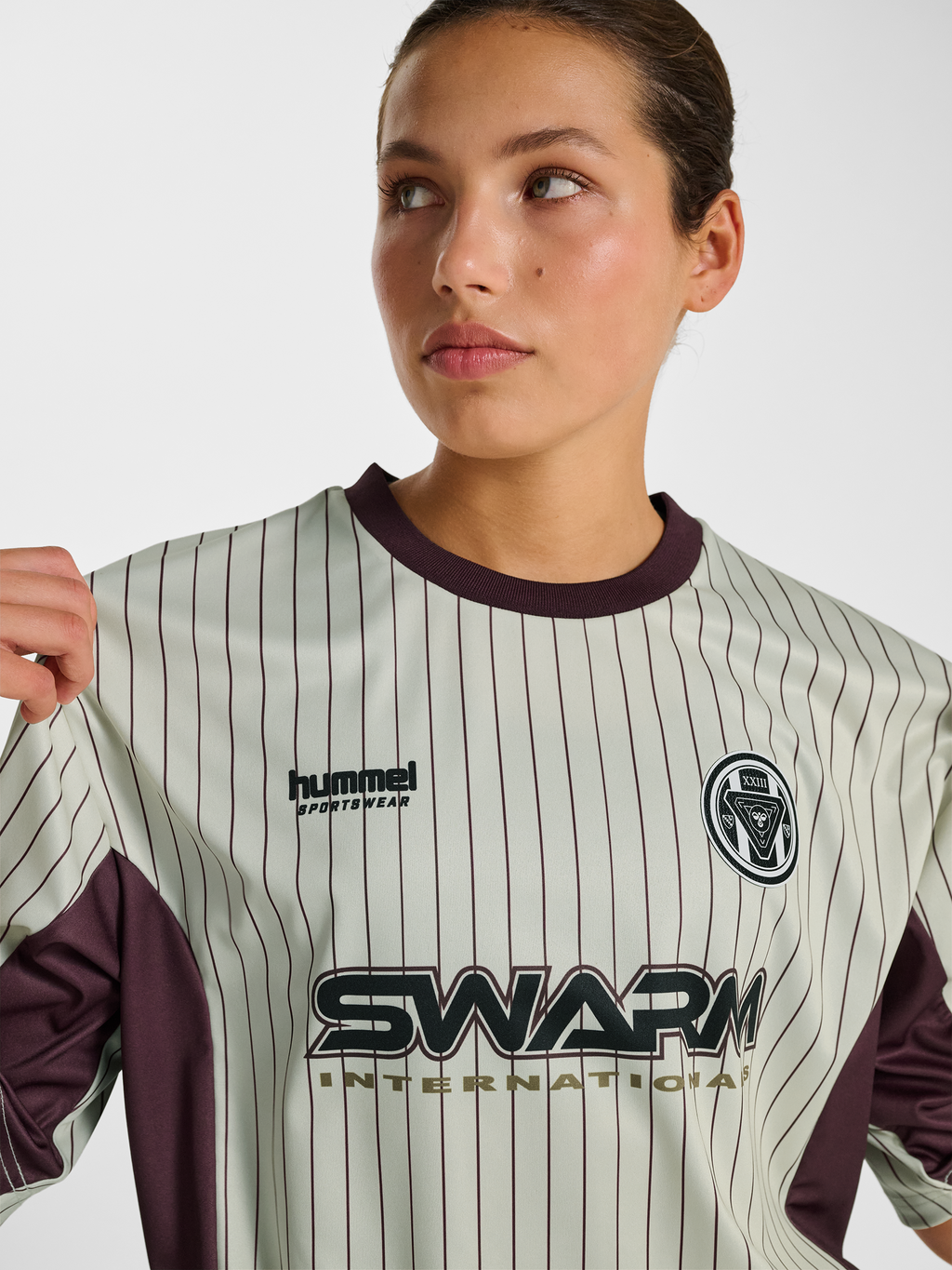 hmlLOOSE JERSEY SS STRIPE TOPSCORER