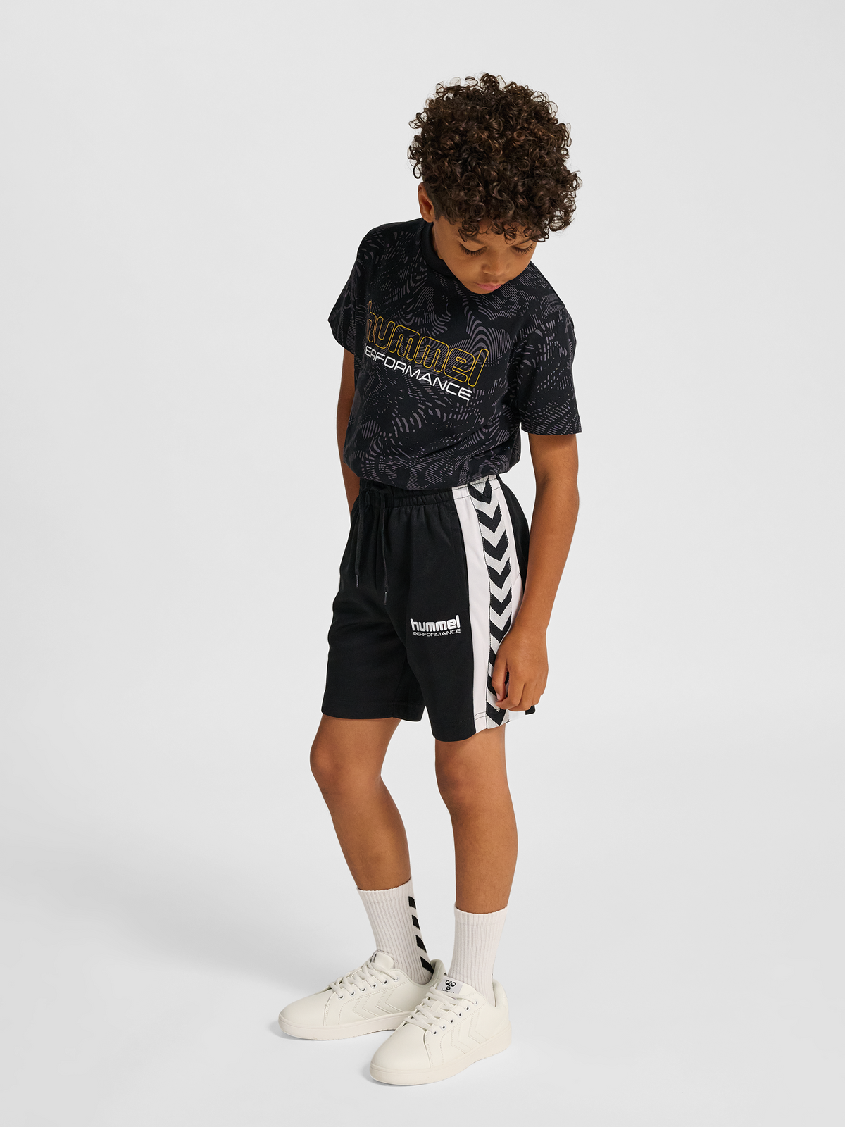 hmlJR CHEVRON SHORTS