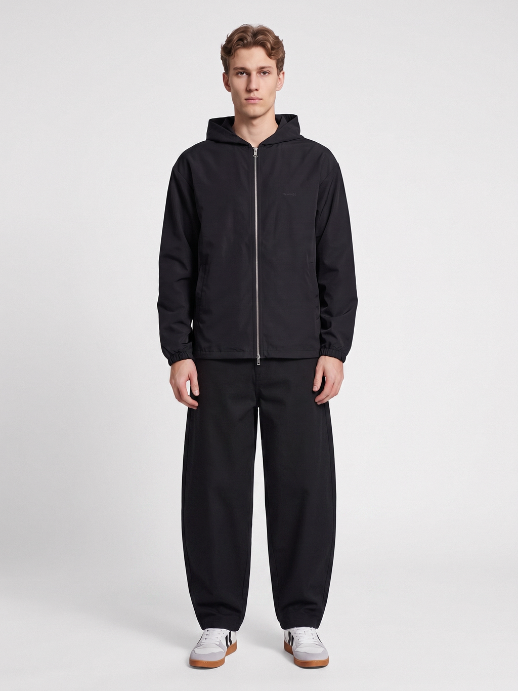 hmlI-D BARREL LEG TROUSERS