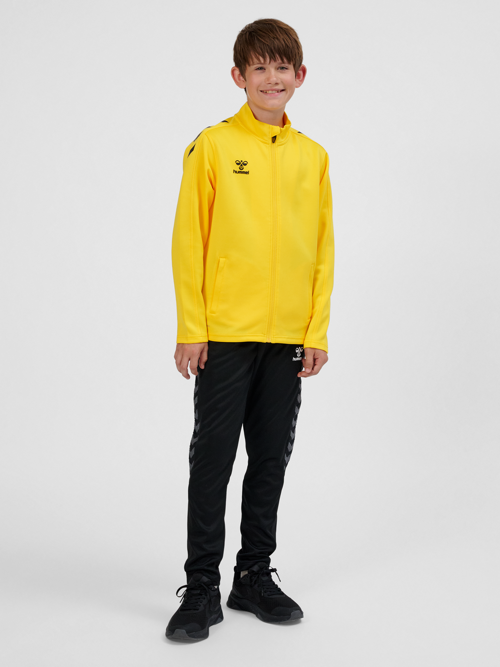 hmlCORE XK POLY ZIP SWEAT KIDS