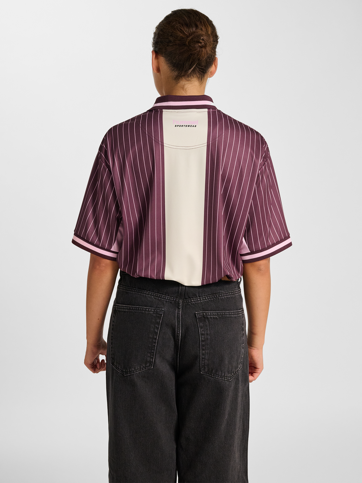 hmlLOOSE FB JERSEY S/S STRIPED