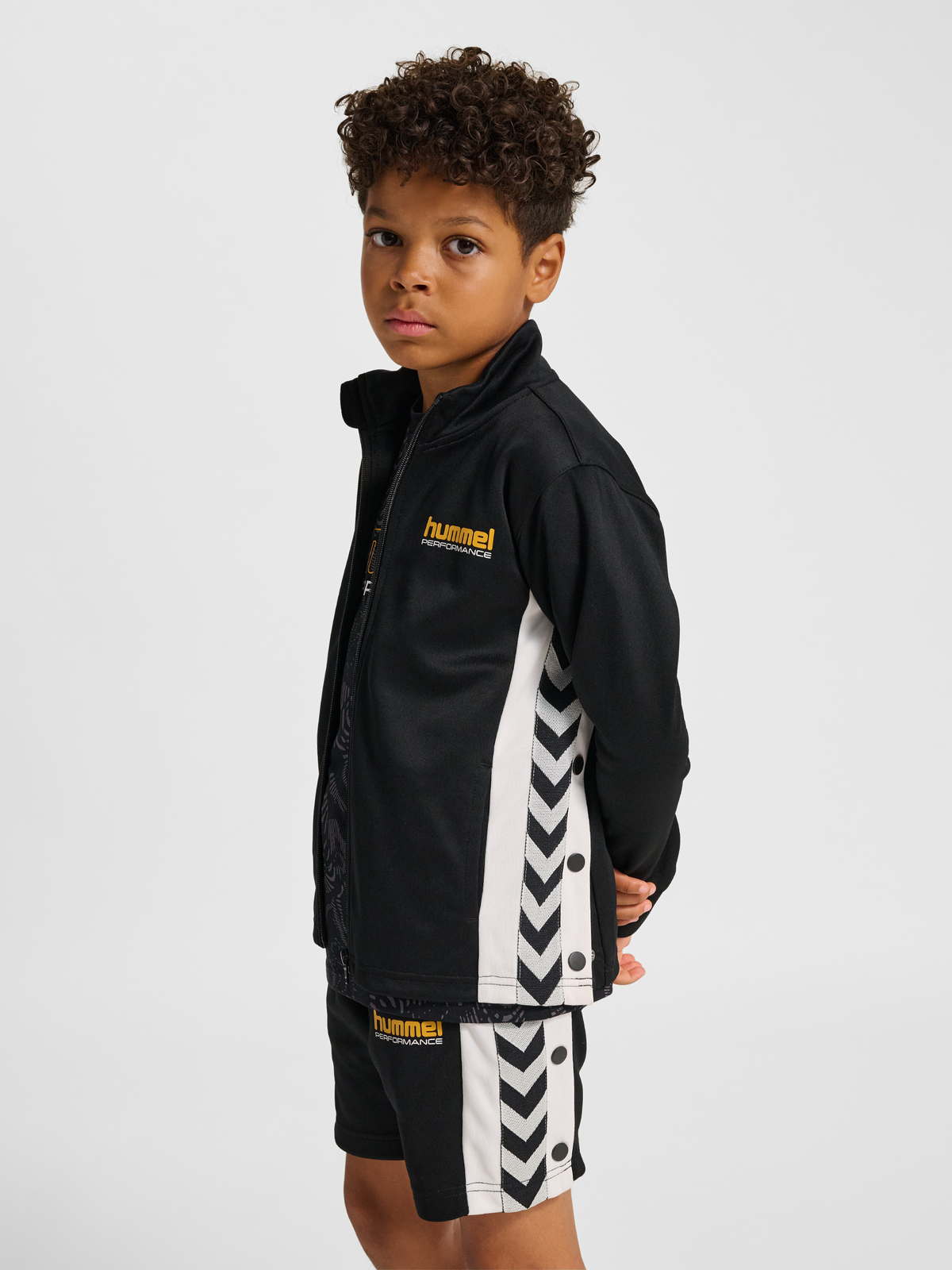 hmlJR CHEVRON ZIP JACKET