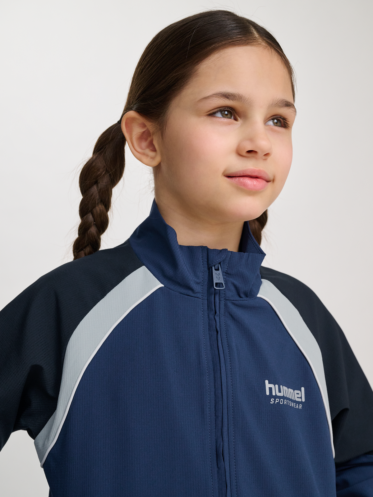 hmlJR LOOSE TRACKSUIT ZIP JACKET