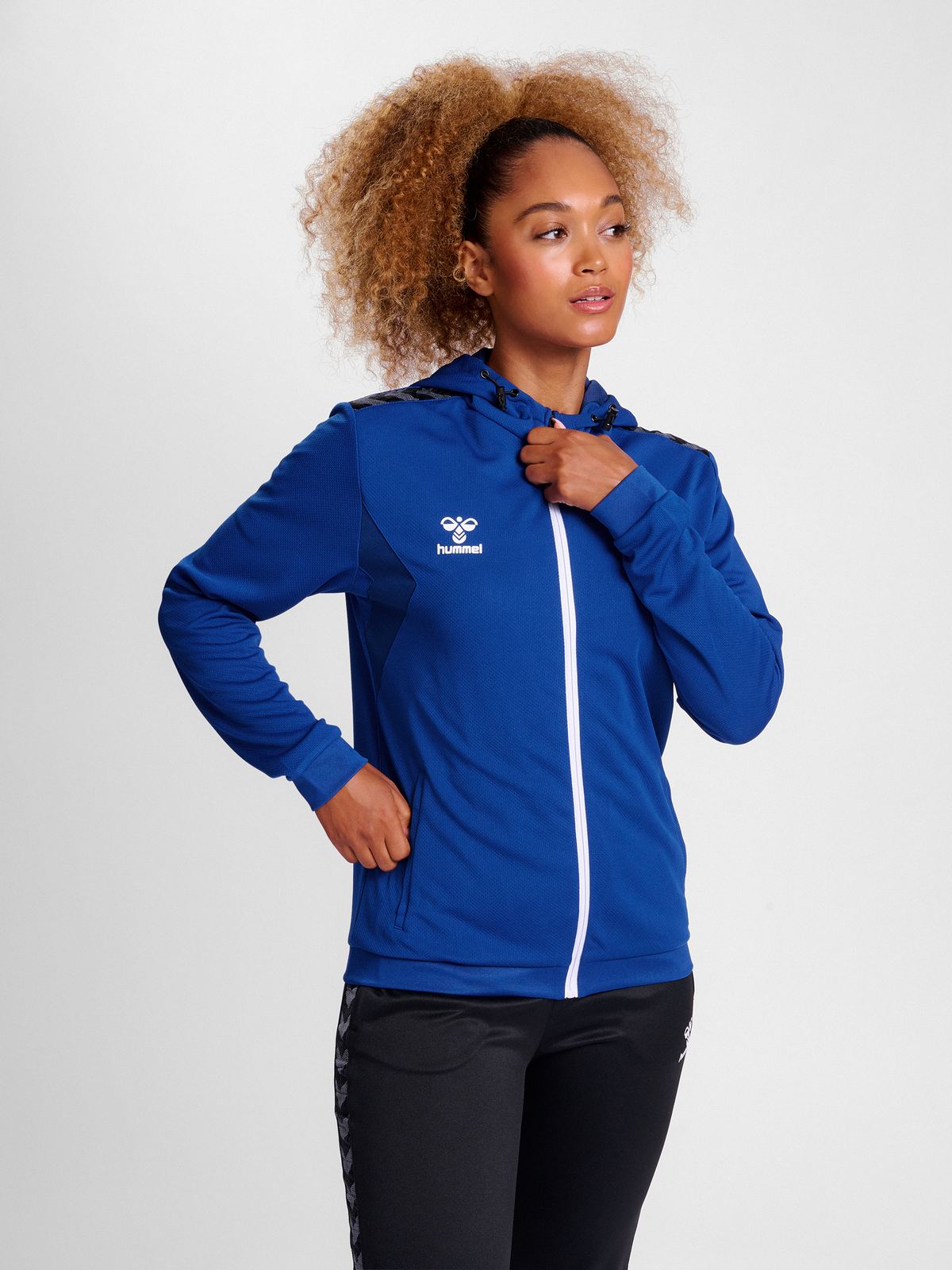 hmlAUTHENTIC PL ZIP HOODIE WOMAN