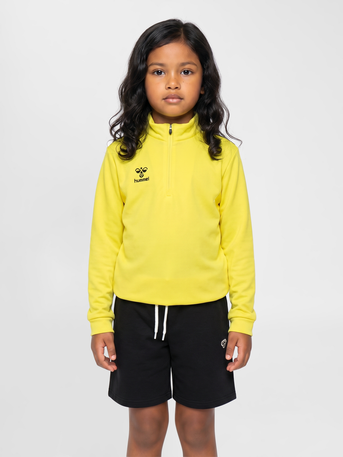 hmlAUTHENTIC HALF ZIP SWEAT KIDS