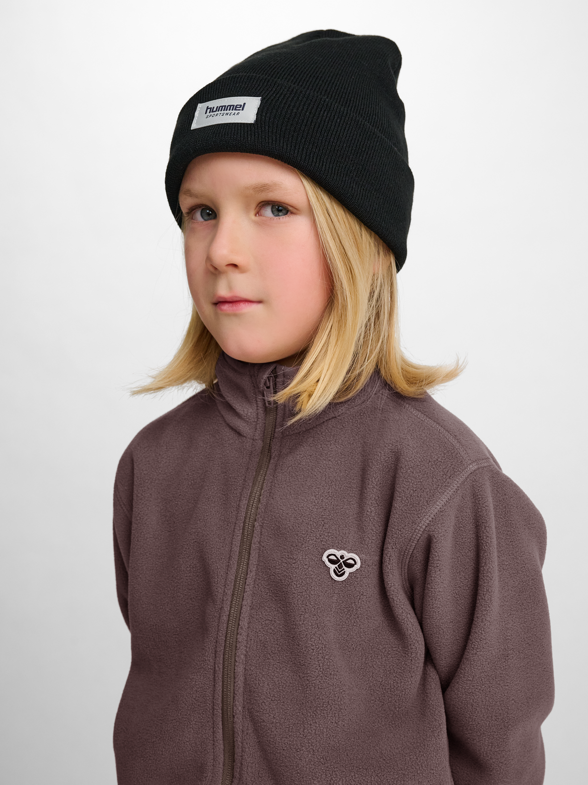 hmlJR FLEECE ZIP JACKET BEE
