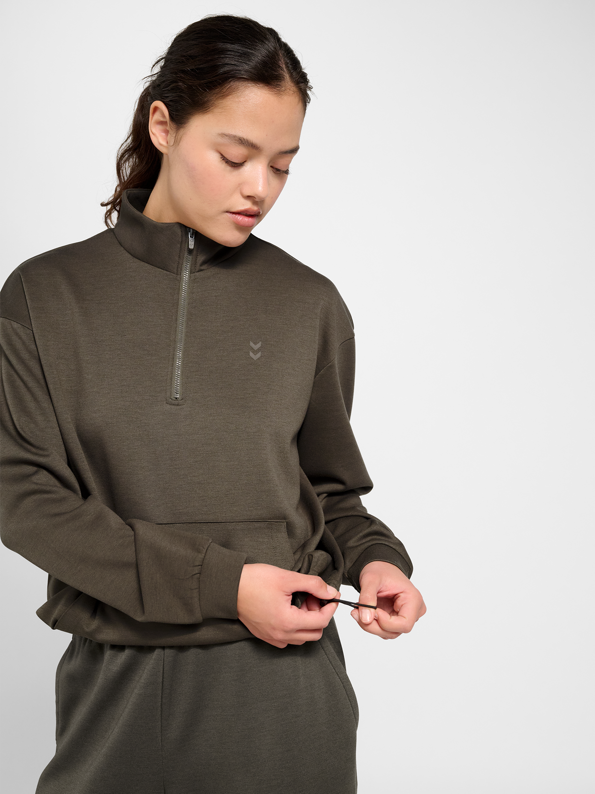 hmlYOGA SOFT HALFZIP W JACKET