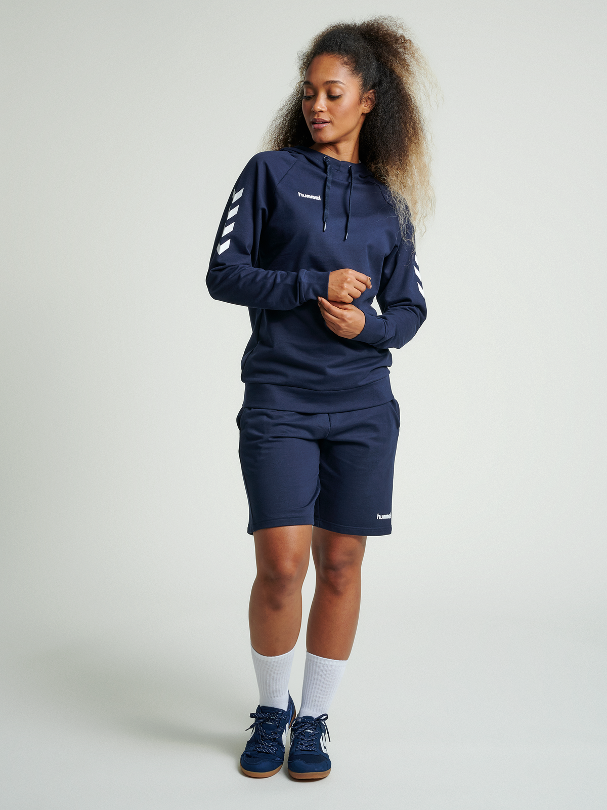 hmlGO COTTON HOODIE WOMAN