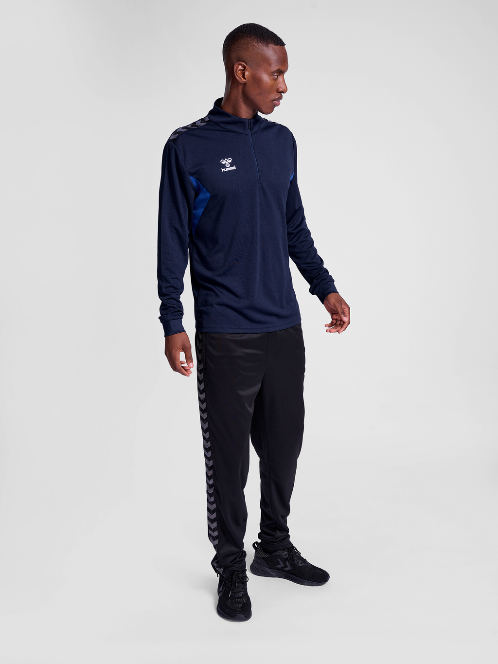 hmlAUTHENTIC HALF ZIP SWEAT