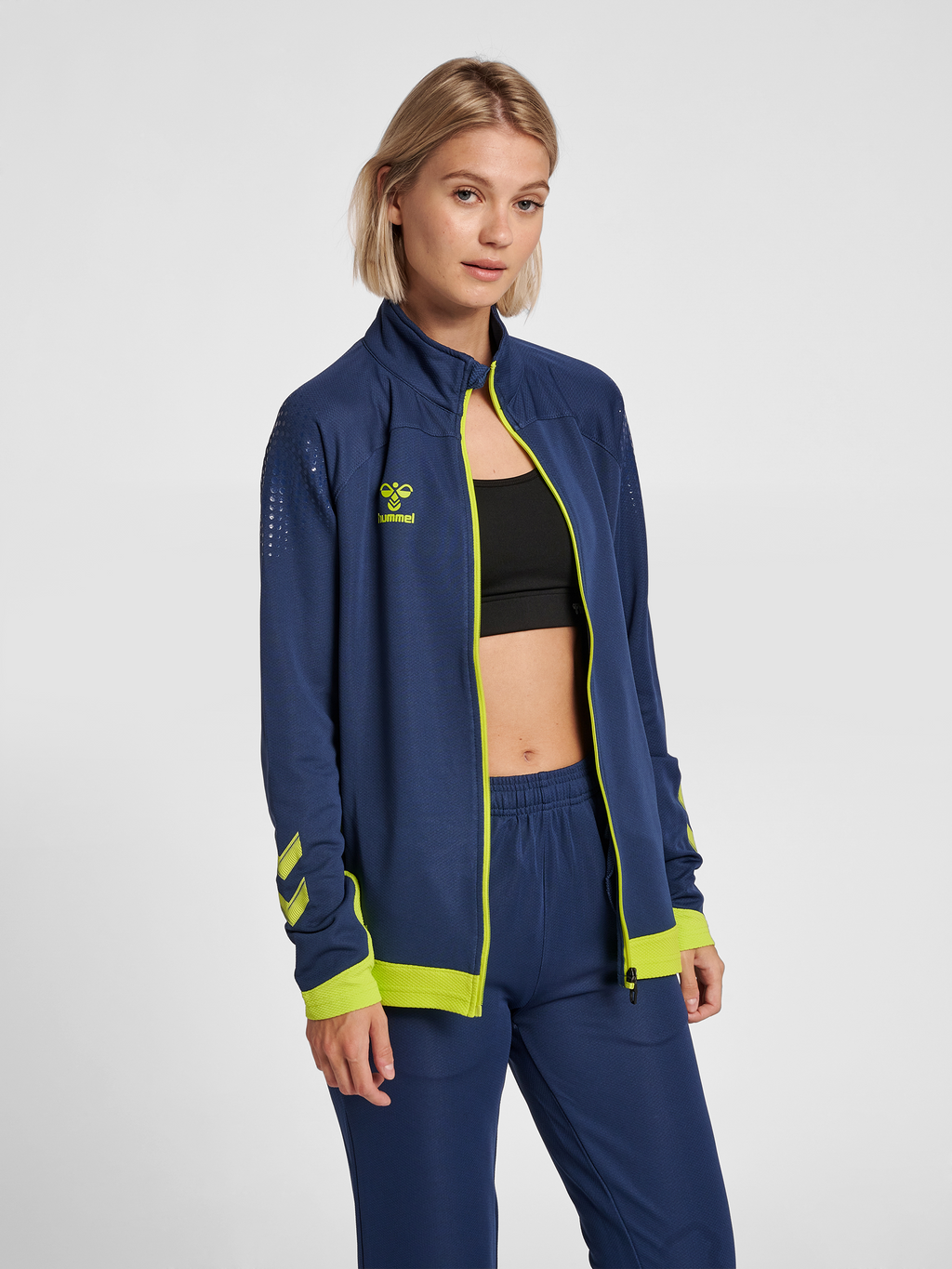 hml LEAD WOMEN POLY ZIP JACKET