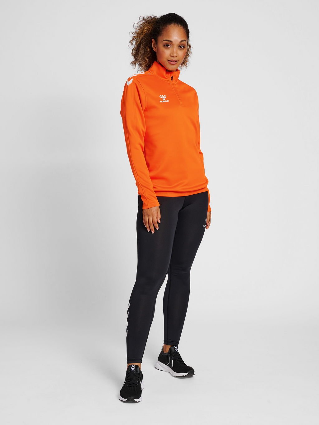 hmlCORE XK HALF ZIP SWEAT WOMAN