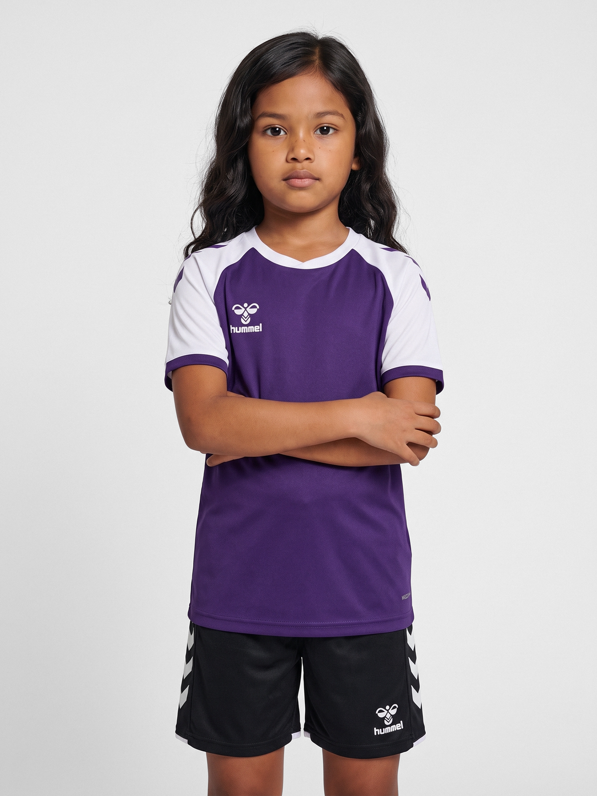 hmlMATCH LEAGUE JERSEY S/S KIDS