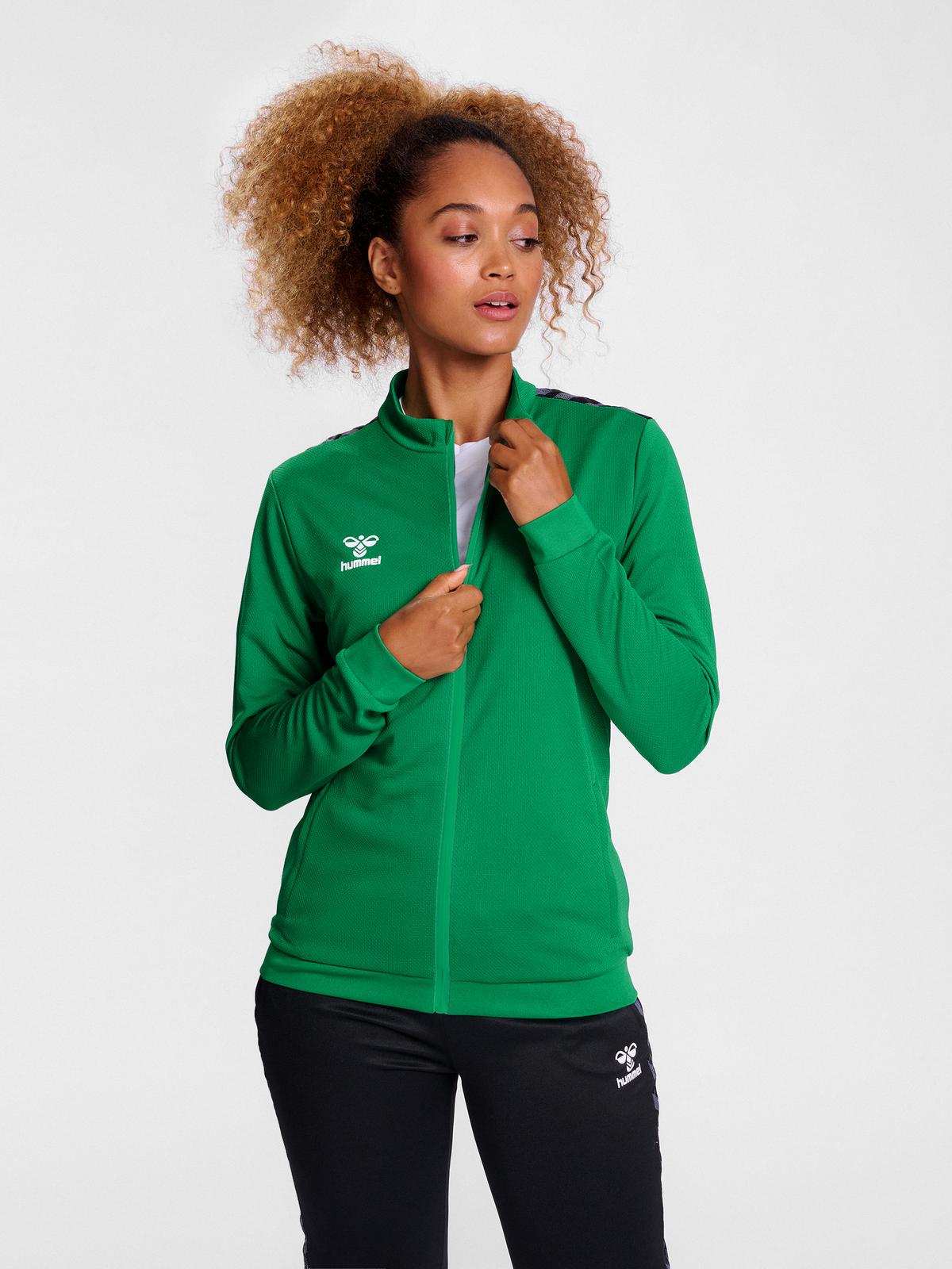 hmlAUTHENTIC PL ZIP JACKET WOMAN