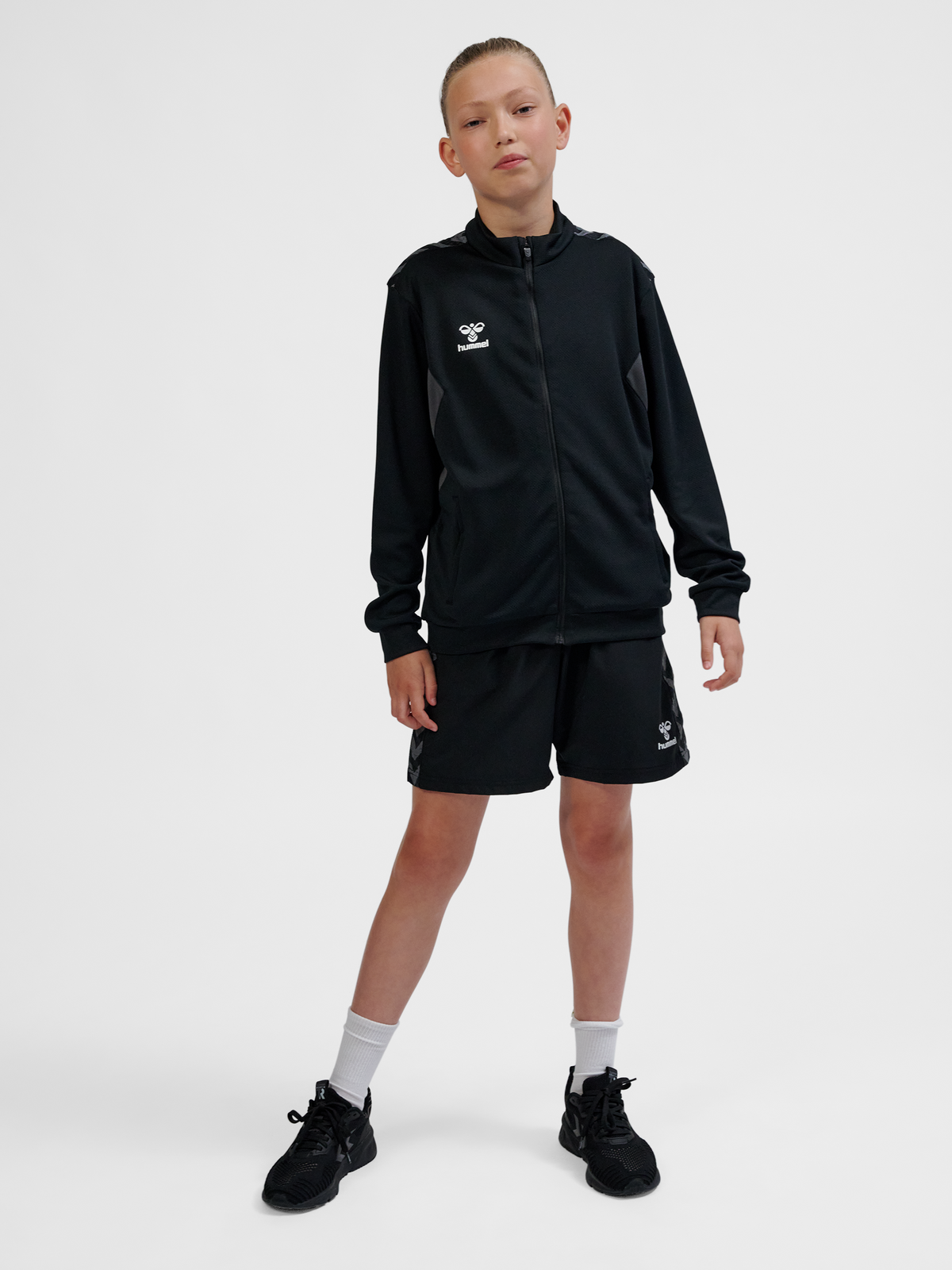 hmlAUTHENTIC PL ZIP JACKET KIDS