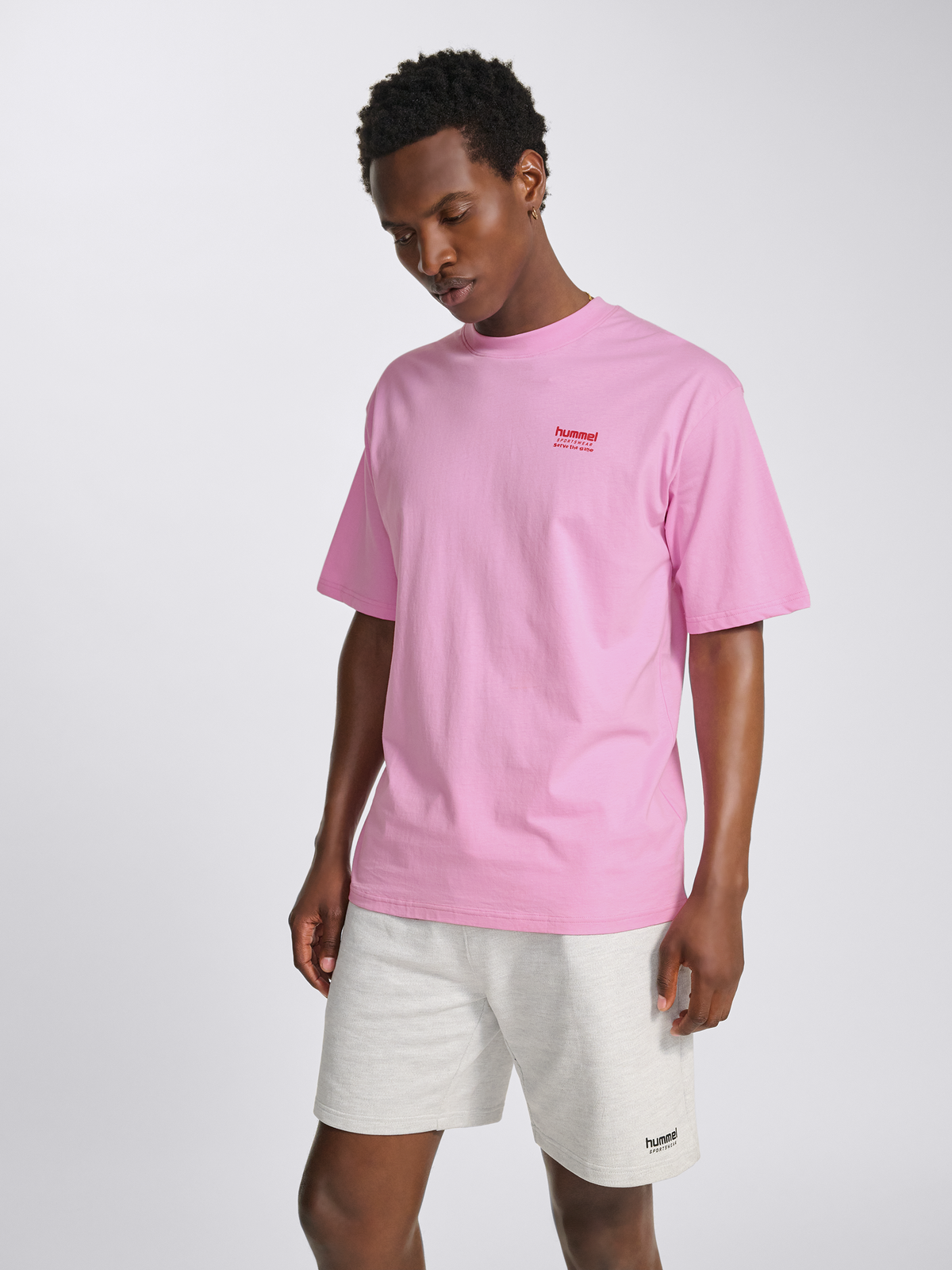hmlLOOSE T-SHIRT S/S HSW FOOTBALL