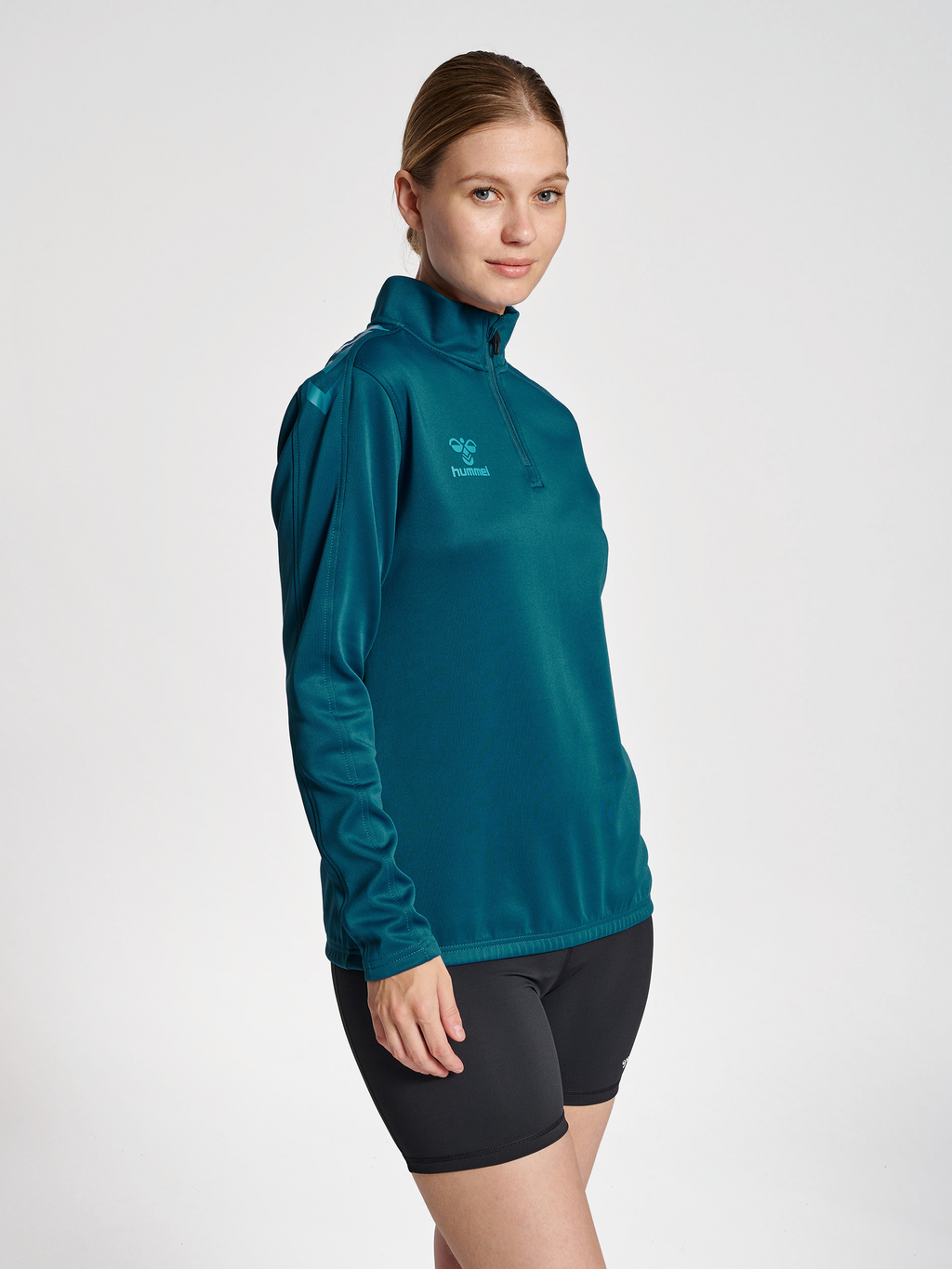hmlCORE XK HALF ZIP SWEAT WOMAN