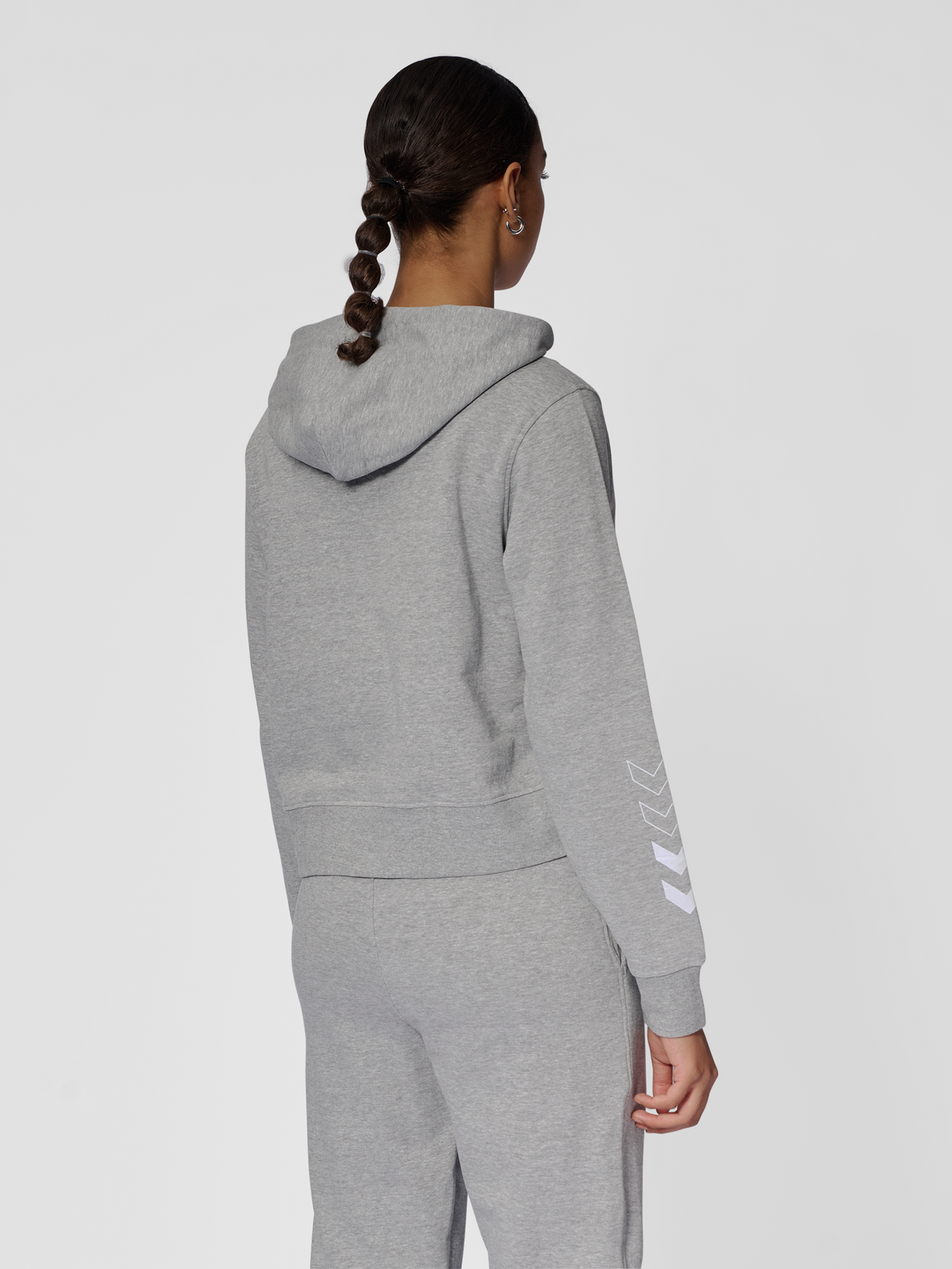 hmlELEMENTAL SHORT HOODIE WOMAN