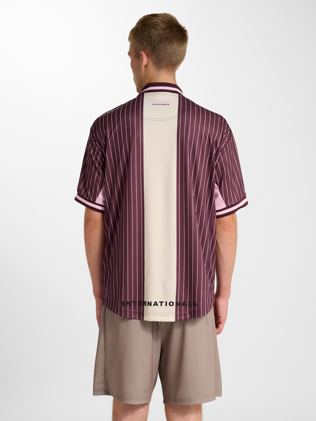 hmlLOOSE FB JERSEY S/S STRIPED