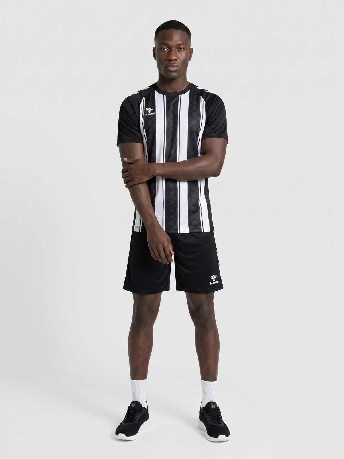 hmlMATCH STRIPED JERSEY S/S
