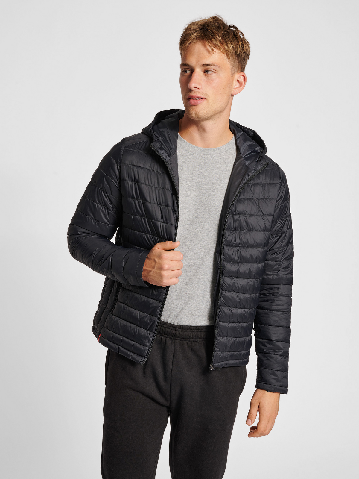 hmlRED QUILTED HOOD JACKET
