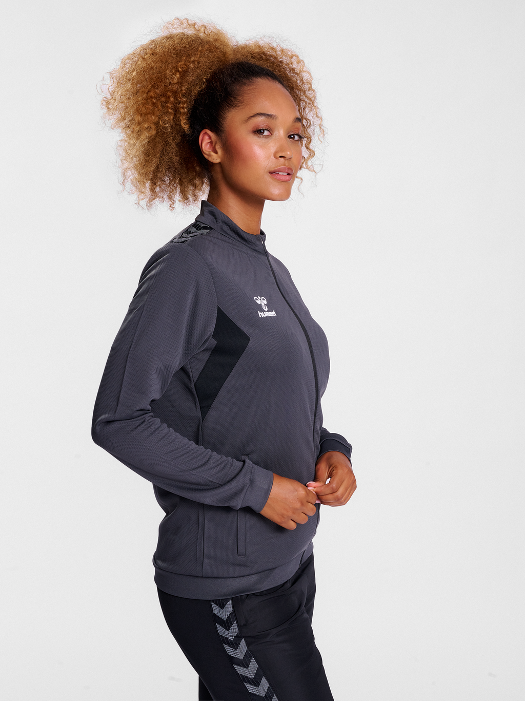 hmlAUTHENTIC PL ZIP JACKET WOMAN