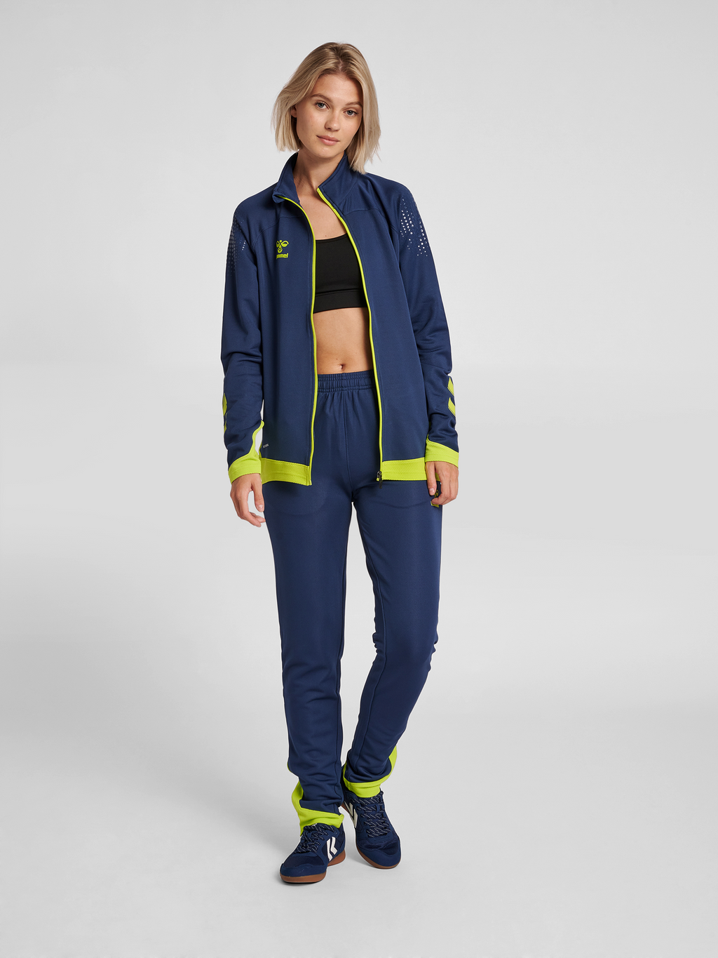 hml LEAD WOMEN POLY ZIP JACKET
