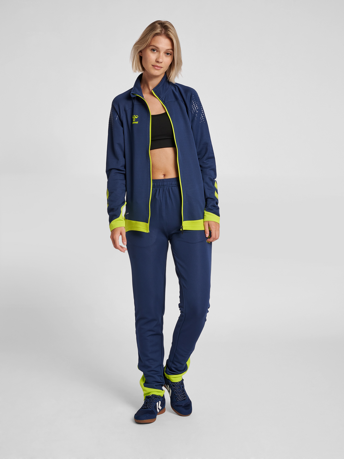 hml LEAD WOMEN POLY ZIP JACKET