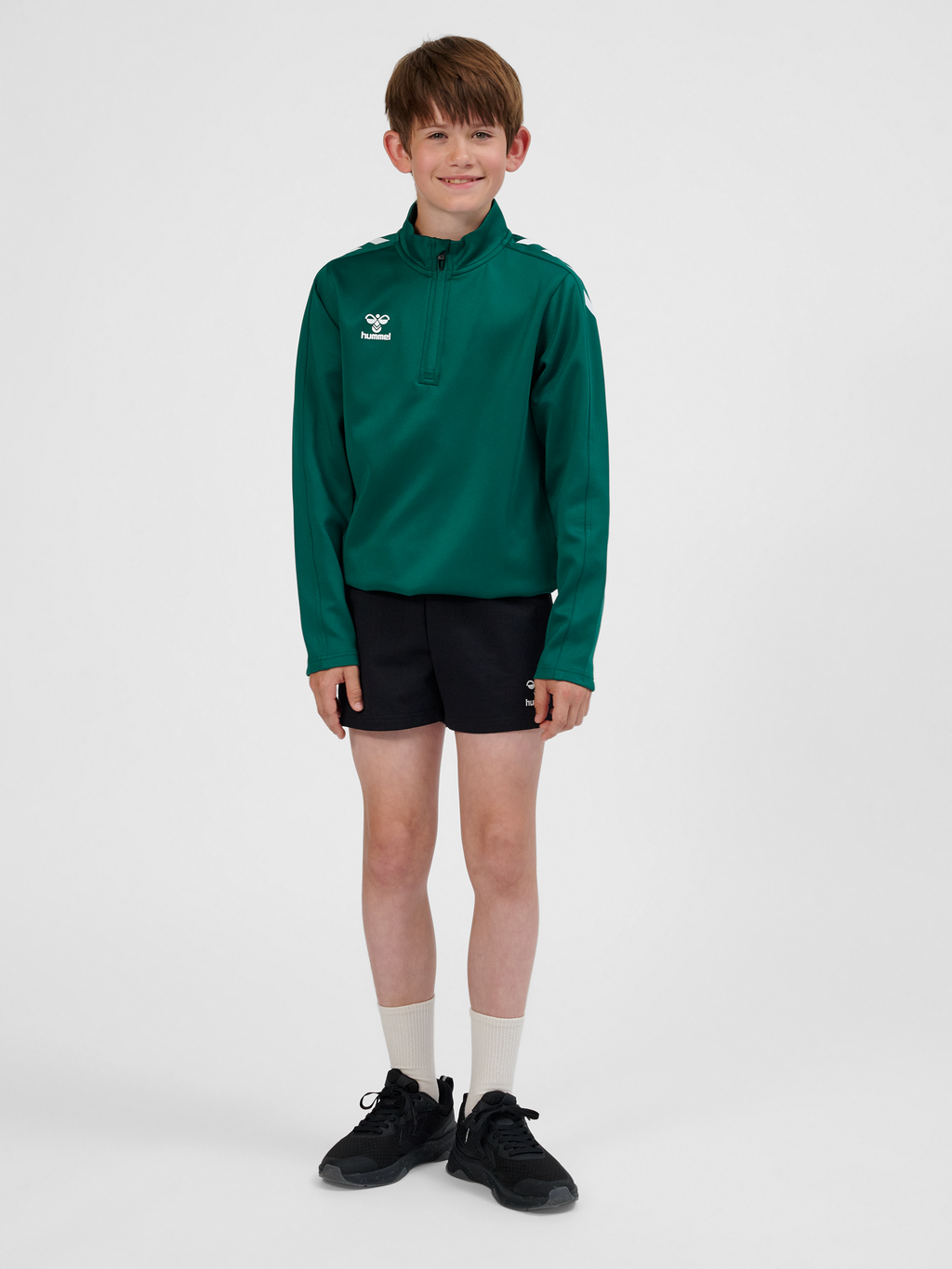 hmlCORE XK HALF ZIP POLY SWEAT KIDS