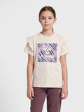 hmlFLOWY RUFFLE T-SHIRT S/S