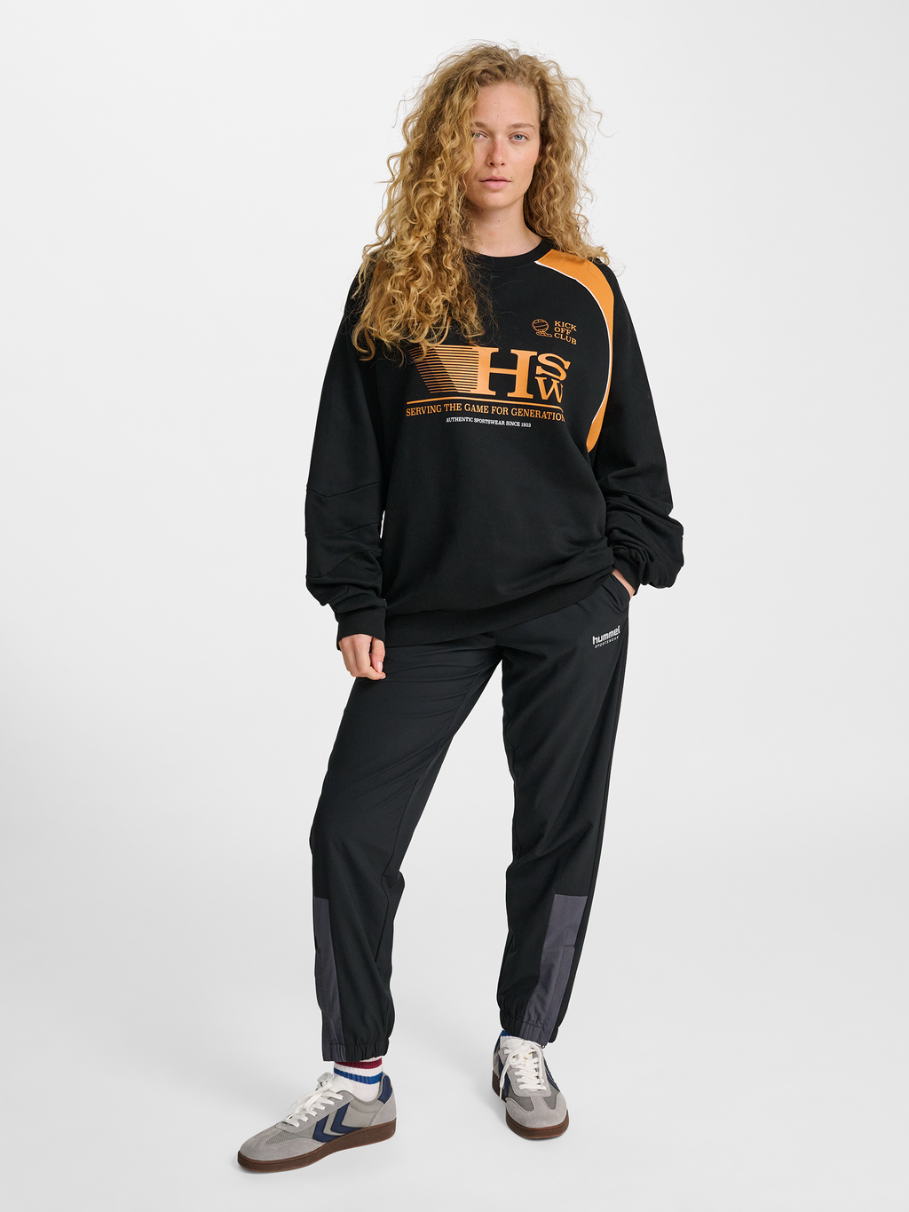 hmlOVERSIZED CREW HSW