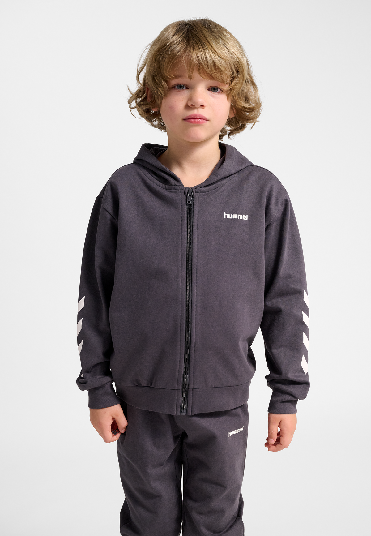 hmlJR LOGO ZIP JACKET