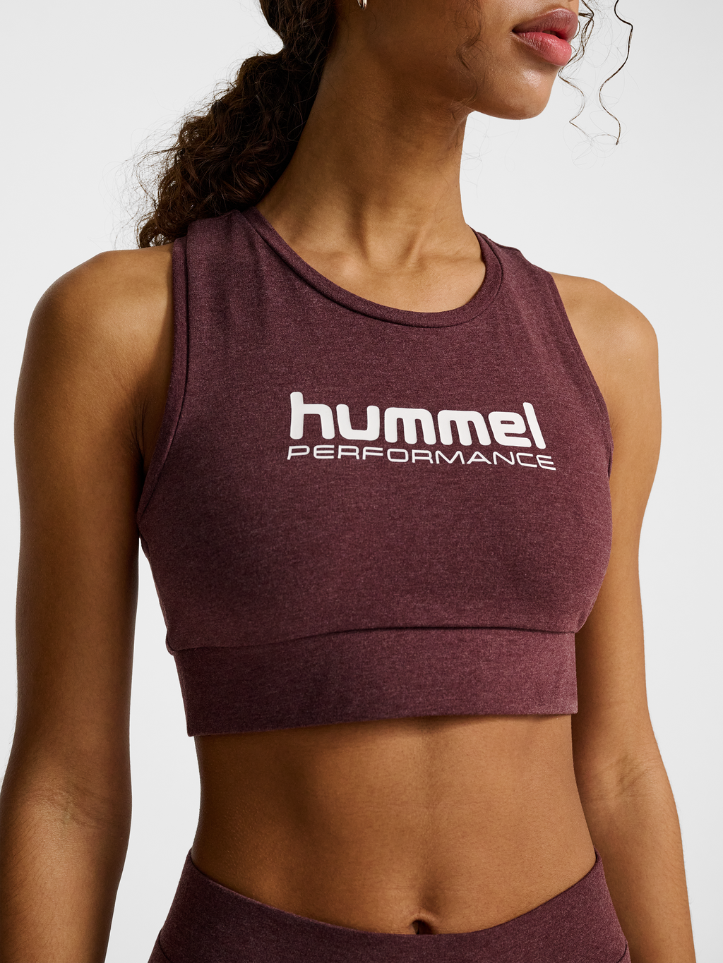 hmlPULSE LOGO LIGHT SUPPORT BRA