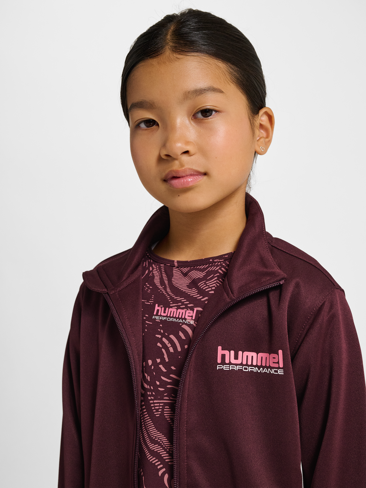 hmlJR CHEVRON ZIP JACKET