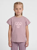 hmlJR RUFFLE T-SHIRT SS BIG BEE