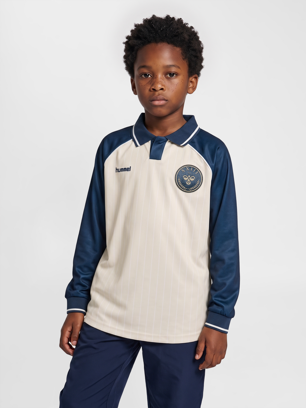 hmlJR LOOSE SOCCER JERSEY L/S