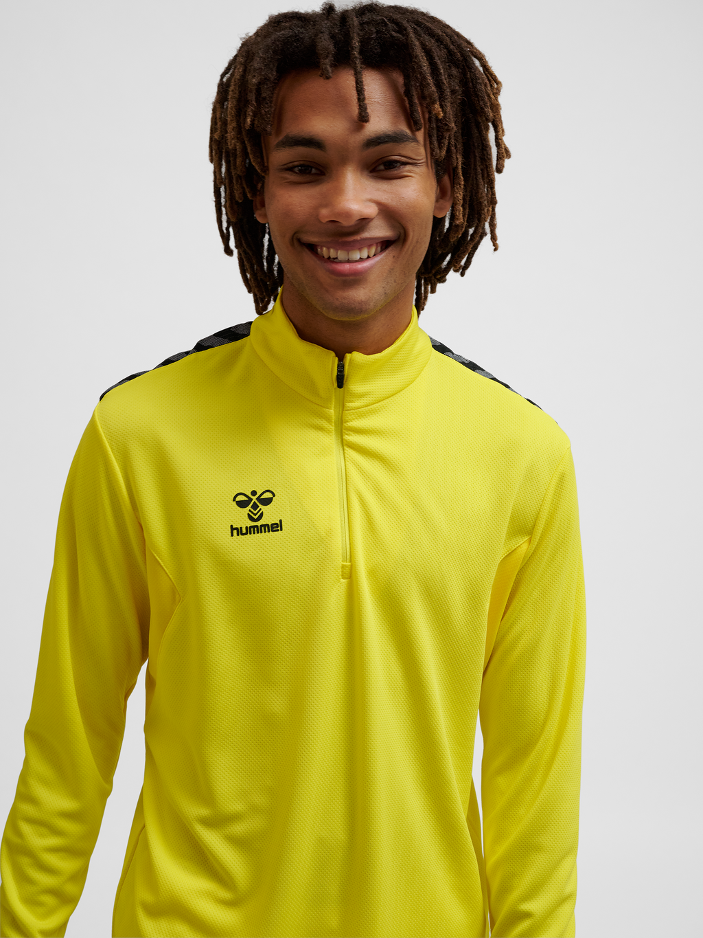 hmlAUTHENTIC HALF ZIP SWEAT