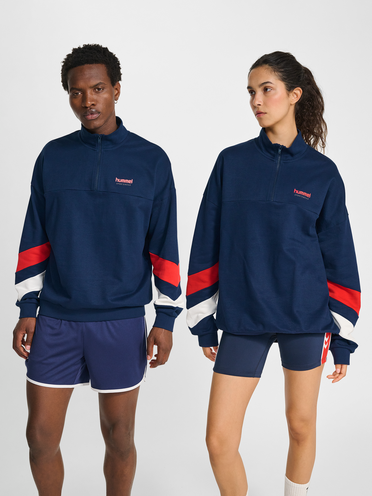 hmlOVERSIZED HALFZIP SPORTSWEAR