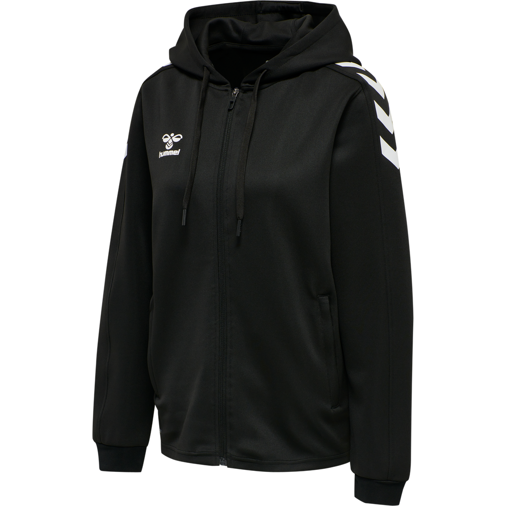 hmlCORE XK POLY ZIP HOOD SWEAT WOMA