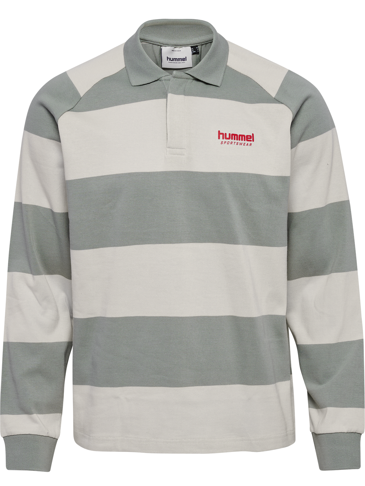 hmlLOOSE STRIPED POLO L/S