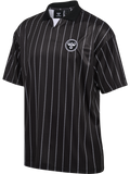 Chevron Pinstripe Polo Shirt