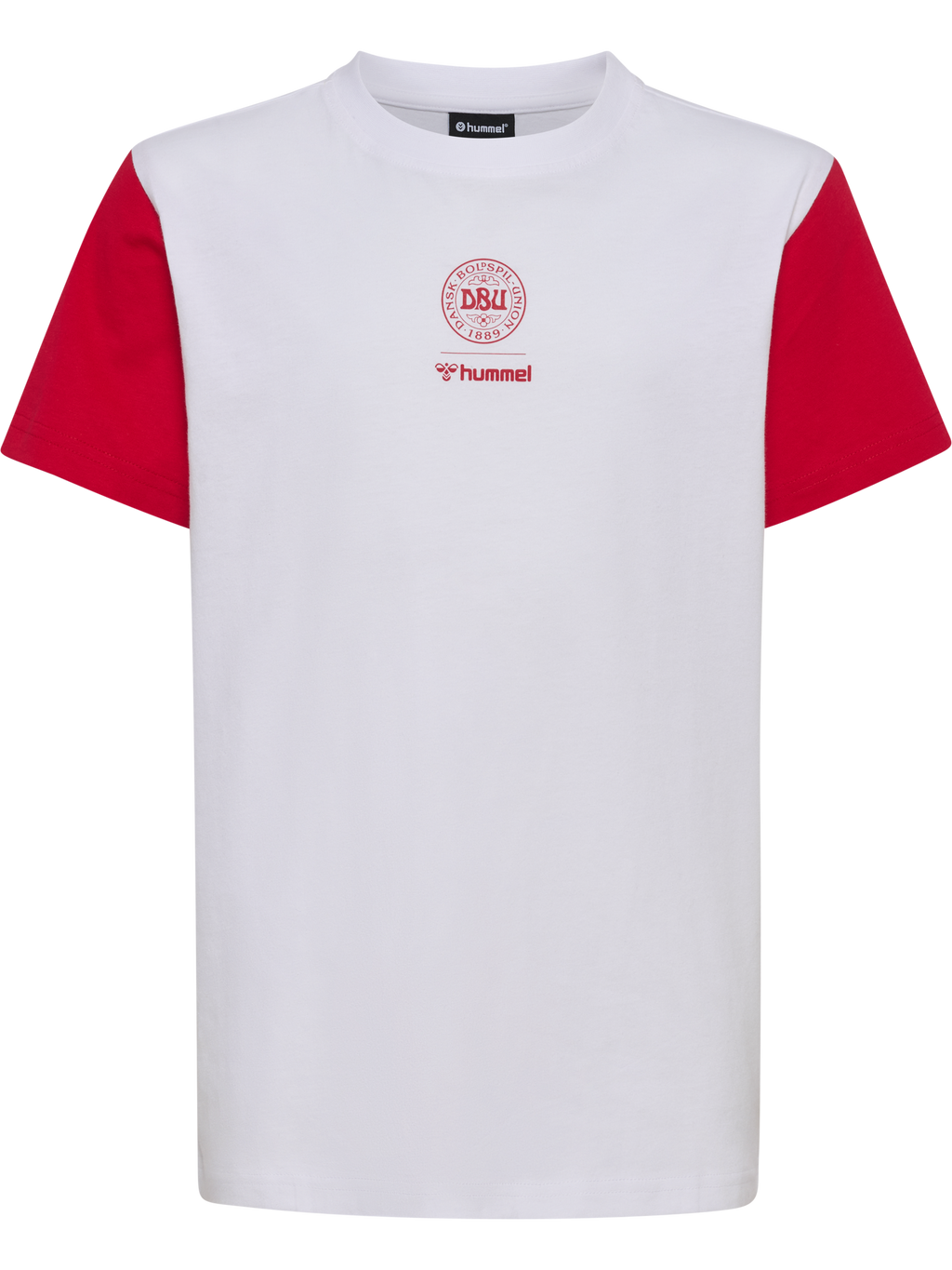 DBU 26 FAN RED-WHITE TEE SS KIDS