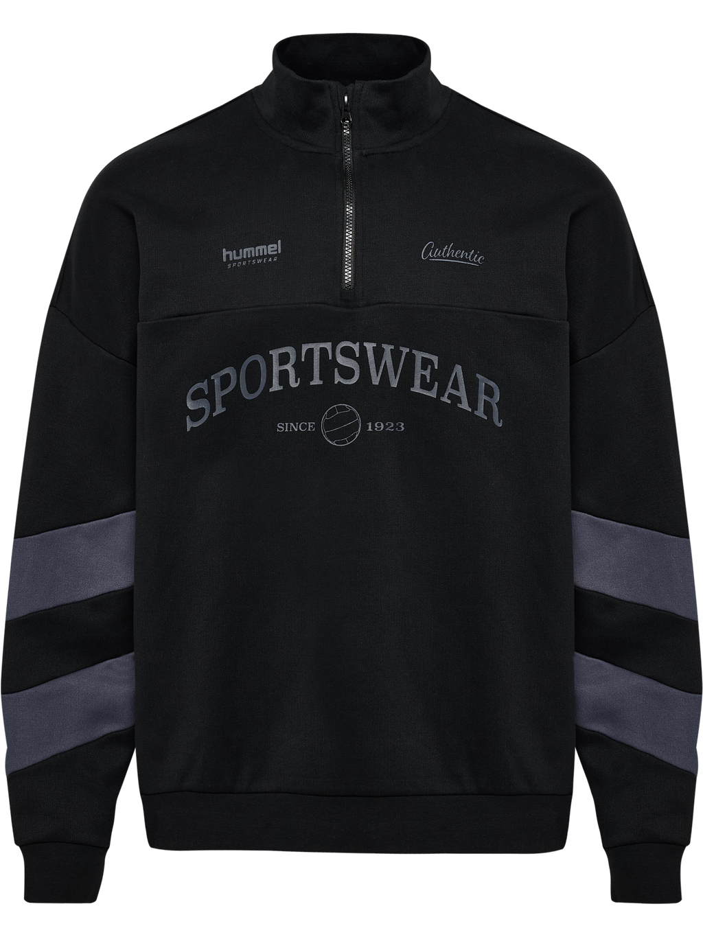 hmlOVERSIZED HALFZIP SW