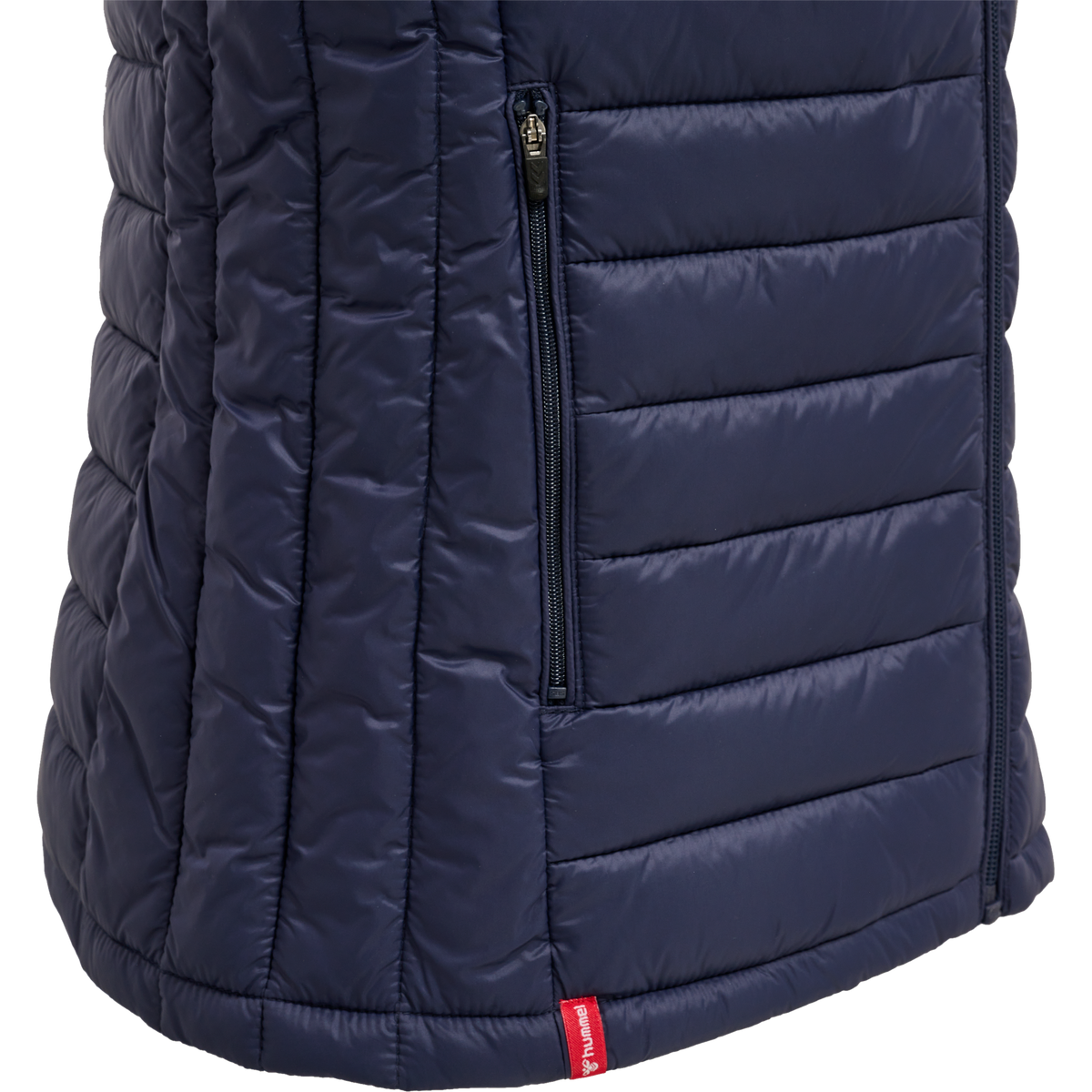 hmlRED QUILTED WAISTCOAT WOMAN