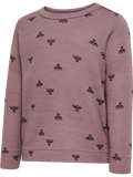 hmlMINI WOOL T-SHIRT L/S TWILIGHT MAUVE