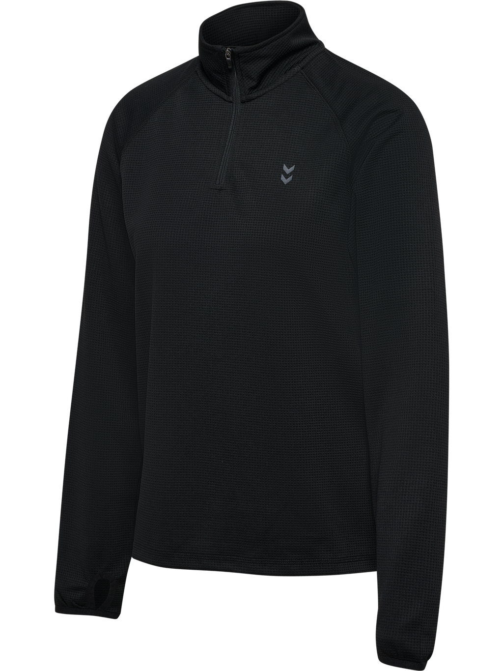 hmlPULSE W HALF ZIP MIDLAYER