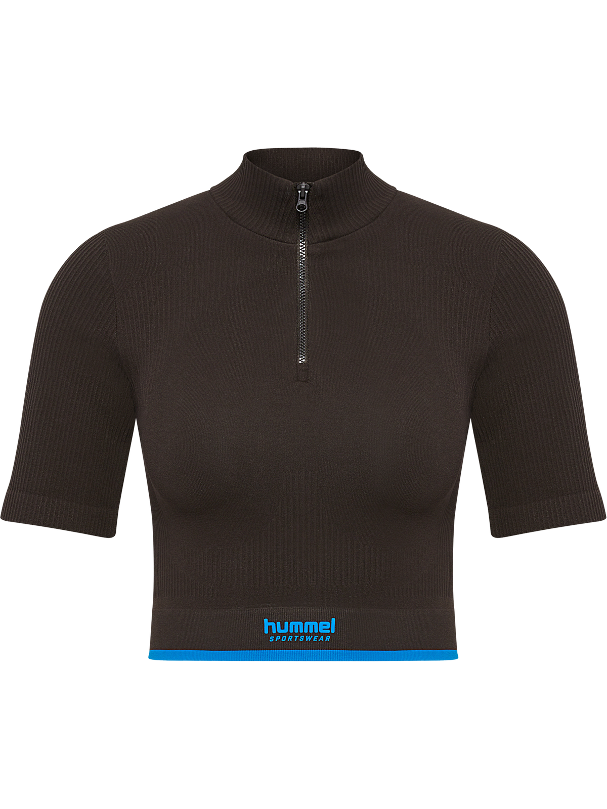 hmlKNITTED WOMENS ZIP TOP
